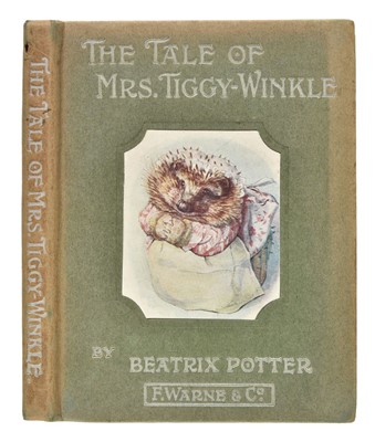 Lot 582 - Potter (Beatrix). The Tale of Mrs. Tiggy-Winkle, 1st edition, 1905