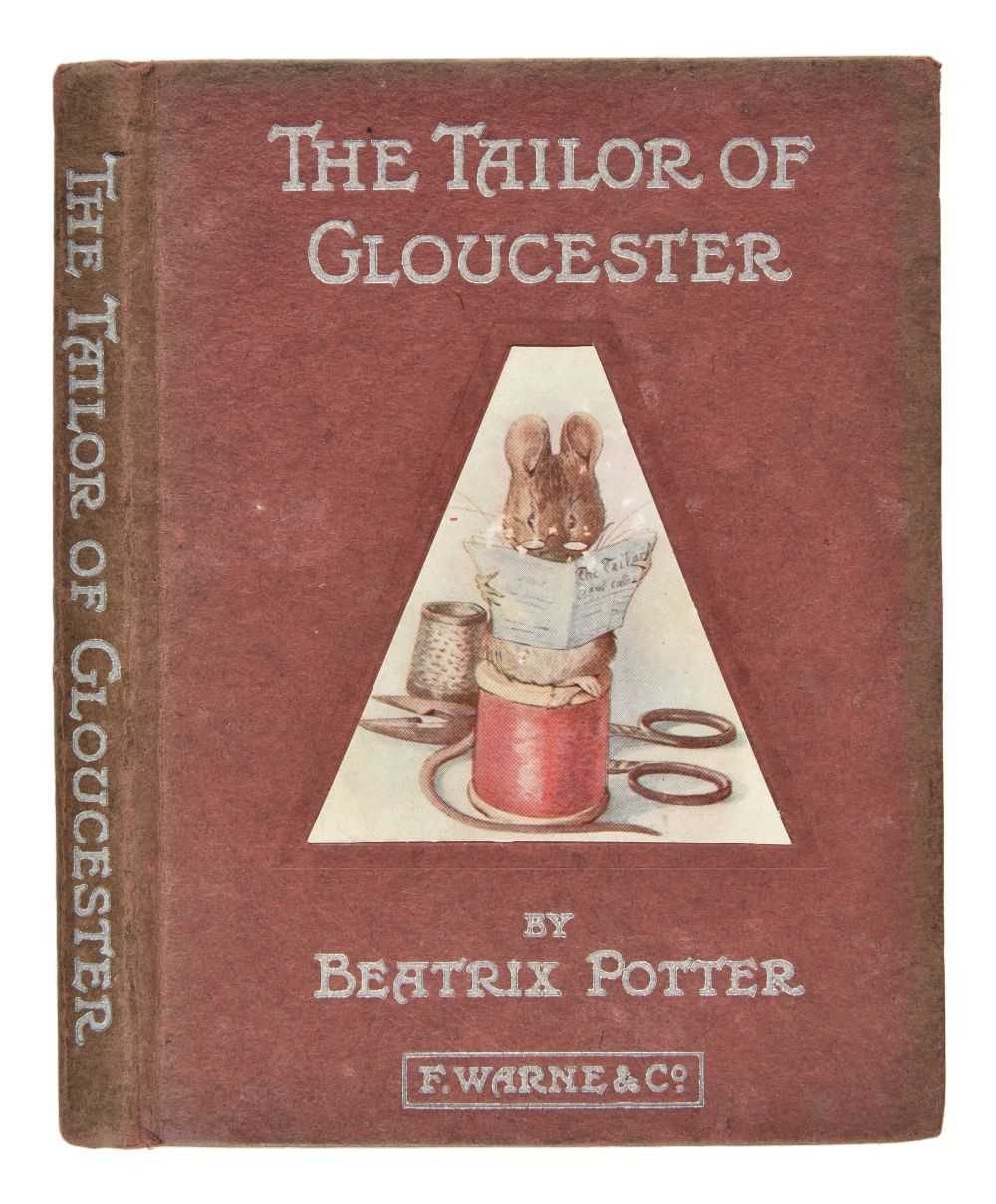 Lot 578 - Potter (Beatrix). The Tailor of Gloucester, 1st edition, 1st issue, 1903