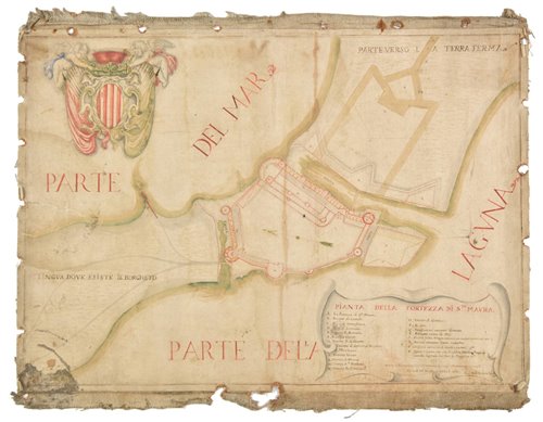 Lot 242 - Manuscript map