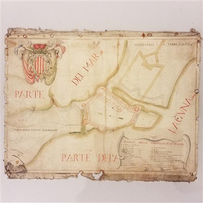 Lot 242 - Manuscript map