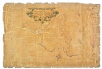Lot 243 - Manuscript map.