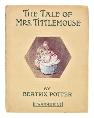 Lot 588 - Potter (Beatrix). The Tale of Mrs. Tittlemouse, 1st edition, 1910