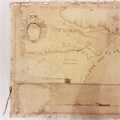 Lot 240 - Manuscript map