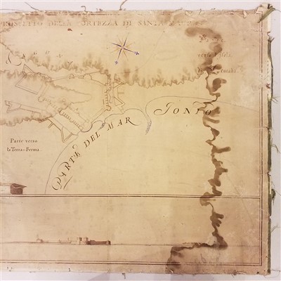 Lot 240 - Manuscript map