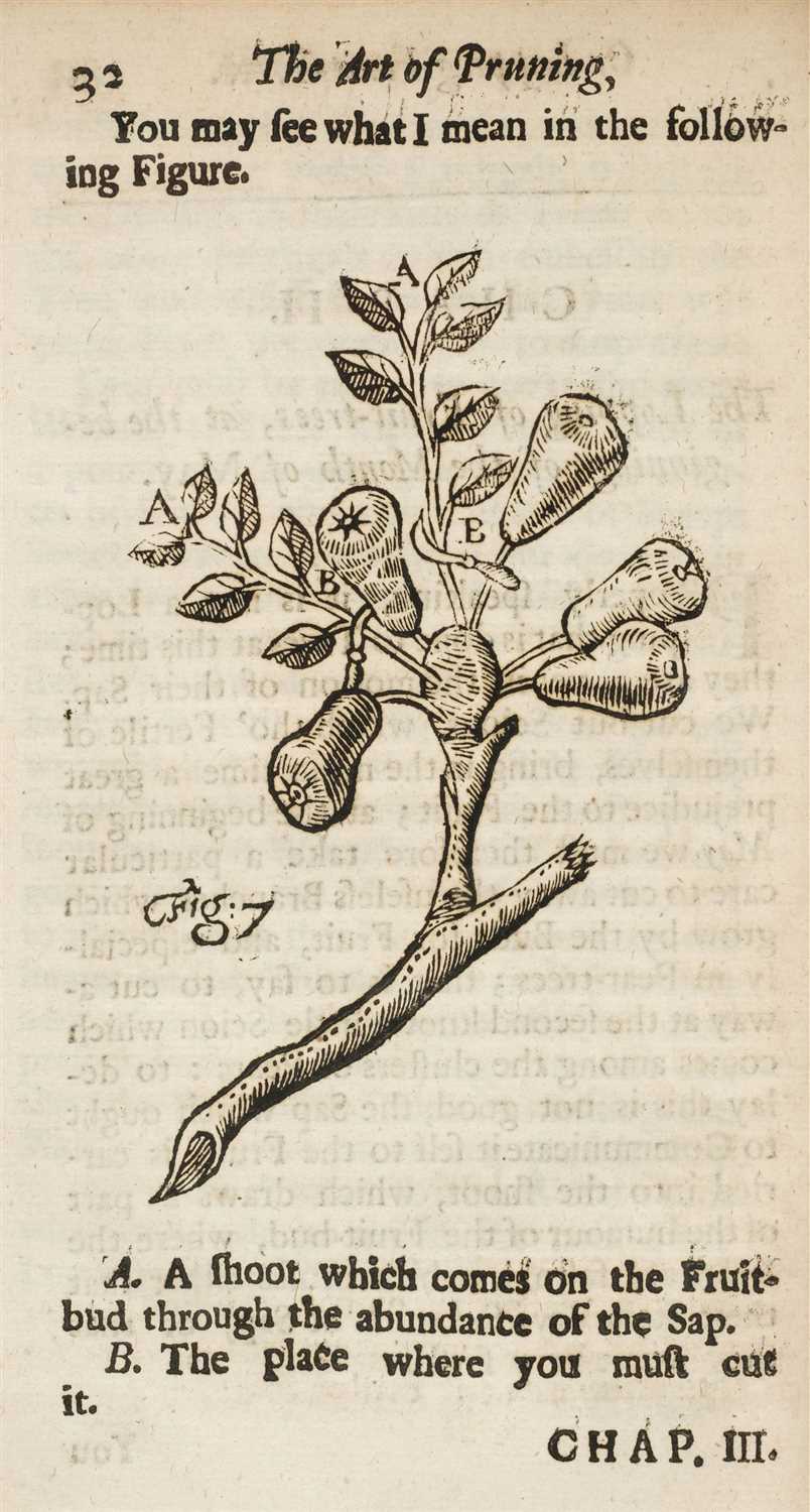 Lot 81 - Venette (Nicolas). The Art of Pruning Fruit-Trees, 1685