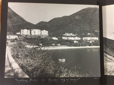 Lot 162 - Hong Kong. A pair of private photograph albums of Hong Kong, 1950s