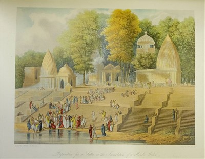 Lot 120 - Grindlay (Robert). Scenery, Costumes and Architecture chiefly on the Western Side of India, 1892