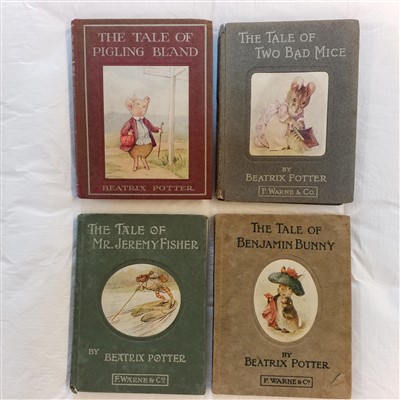 Lot 581 - Potter (Beatrix). The Tale of Benjamin Bunny, 1st edition, 1904