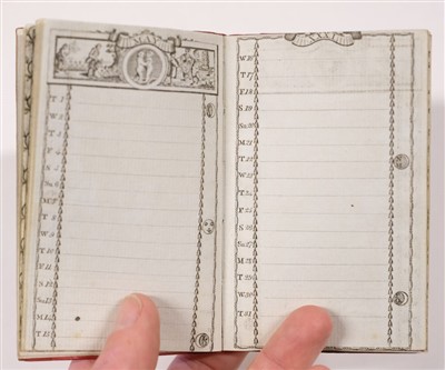 Lot 272 - Almanac. The Polite Repository, 1781