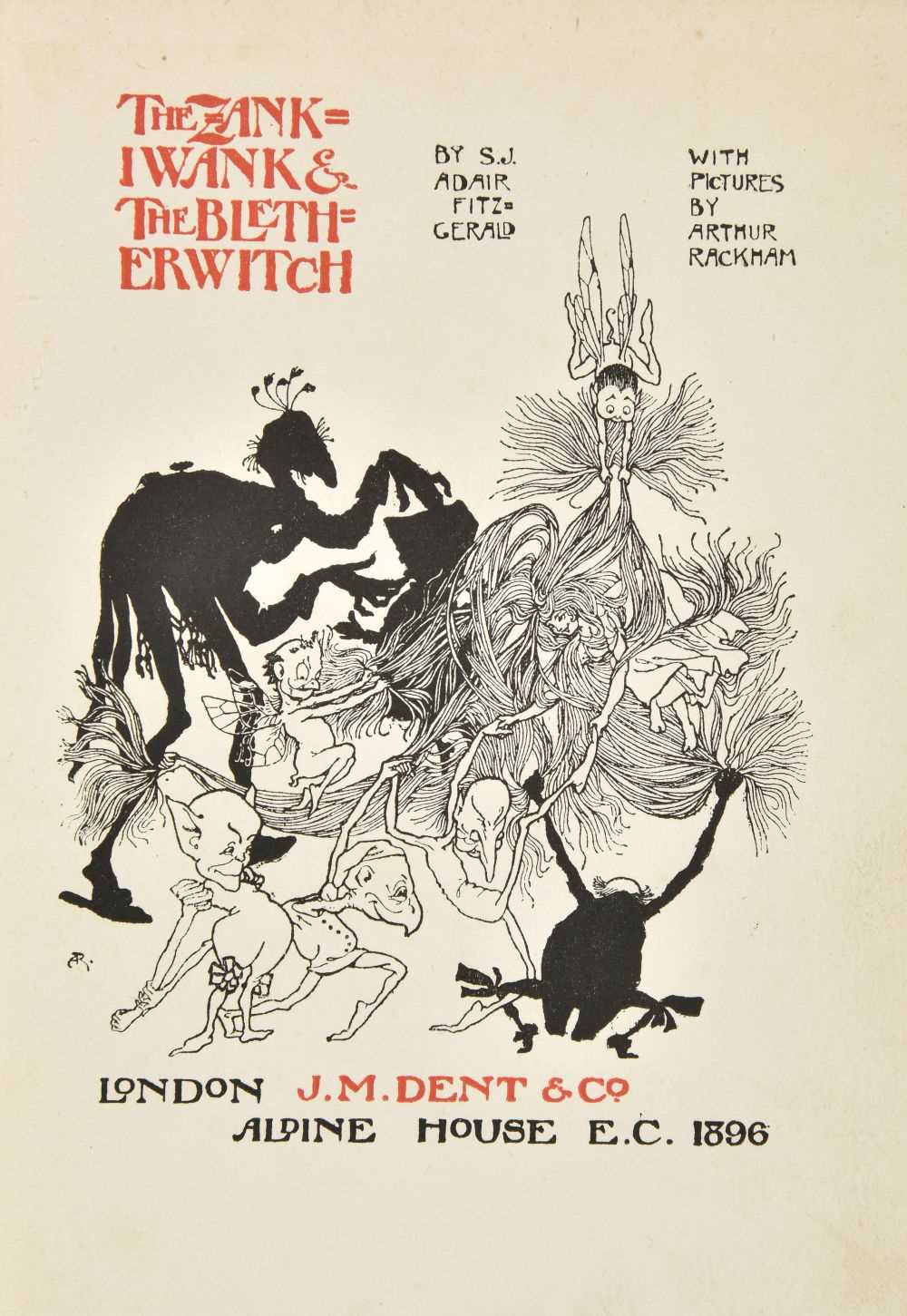 Lot 596 - Rackham (Arthur, illustrator). The Zankiwank & the Bletherwitch, 1896