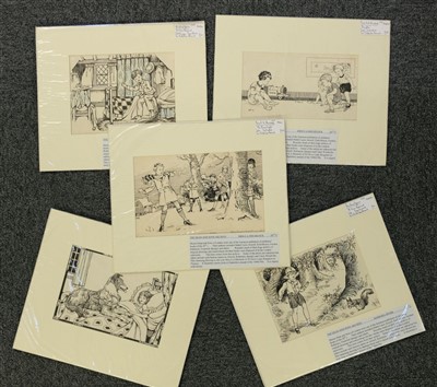Lot 616 - Original Artwork. A collection, for children's books and annuals, 1940s-1980s