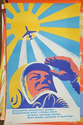 Lot 415 - Russian Posters. A group of 38 posters, mostly Plakat, Moscow, late 1970s