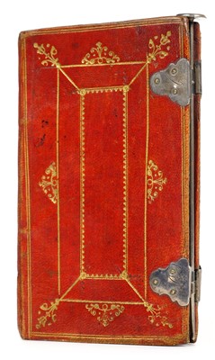 Lot 142 - Binding. Blank notebook, early 18th century