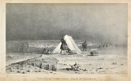 Lot 7 - Back (George). Narrative of Arctic Land Expedition, 1836