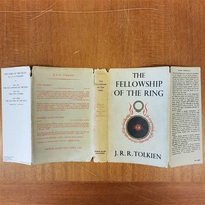 Lot 752 - Tolkien (J.R.R.). Fellowship of the Ring, 2nd impression, 1954