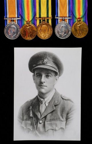 Lot 508 - WWI Medals