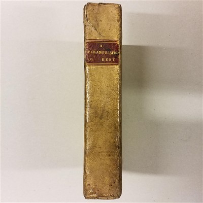 Lot 153 - Lambarde (William), A Perambulation of Kent, 1596