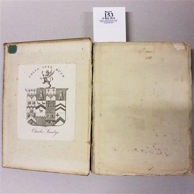 Lot 153 - Lambarde (William), A Perambulation of Kent, 1596