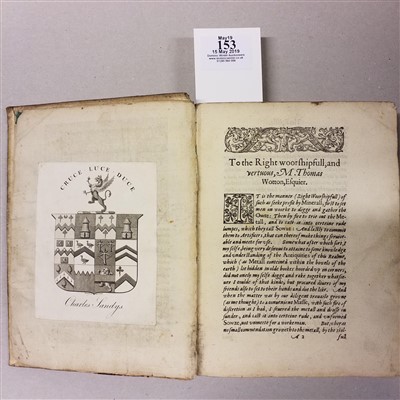 Lot 153 - Lambarde (William), A Perambulation of Kent, 1596