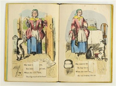 Lot 509 - Moveable. The Moveable Mother Hubbard, Dean & Son, circa 1857