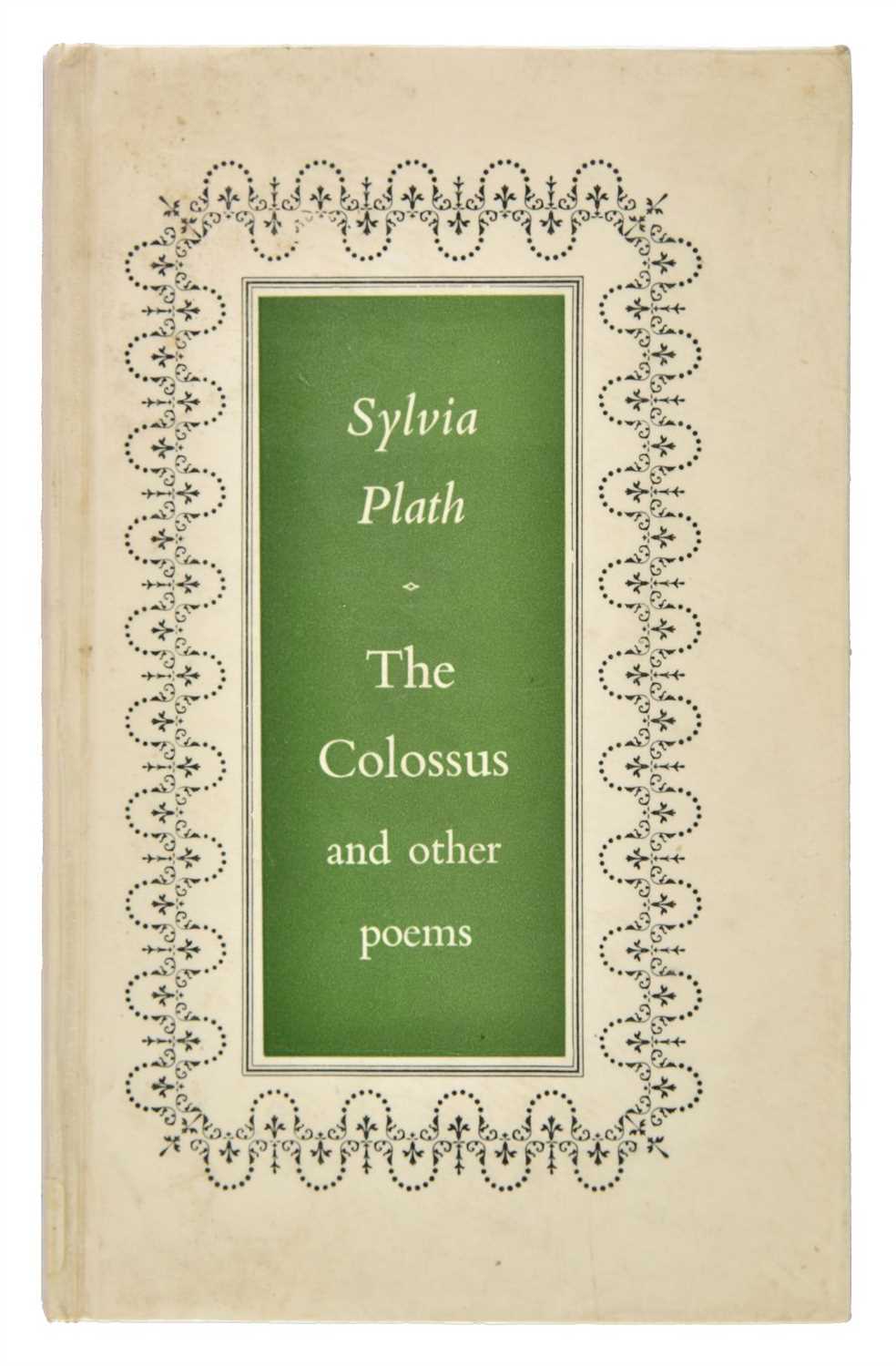 Lot 426 - Plath (Sylvia). The Colossus, 1st edition, 1960