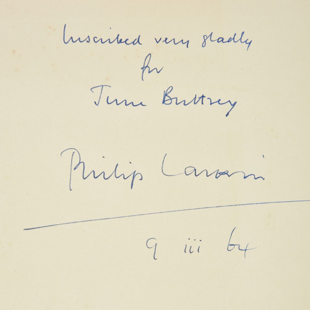 Lot 719 - Larkin (Philip). Whitsun Weddings, 1964,