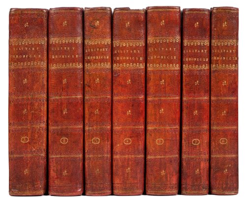 Lot 26 - Royal Military Chronicle [first series], 7 volumes, 1810-14