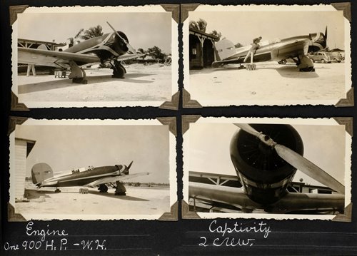 Lot 80 - American Civil Aviation. Photograph album, 1936-1937