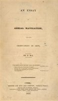 Lot 159 - [MacSweeny, Joseph]. Aerial Navigation, 1824