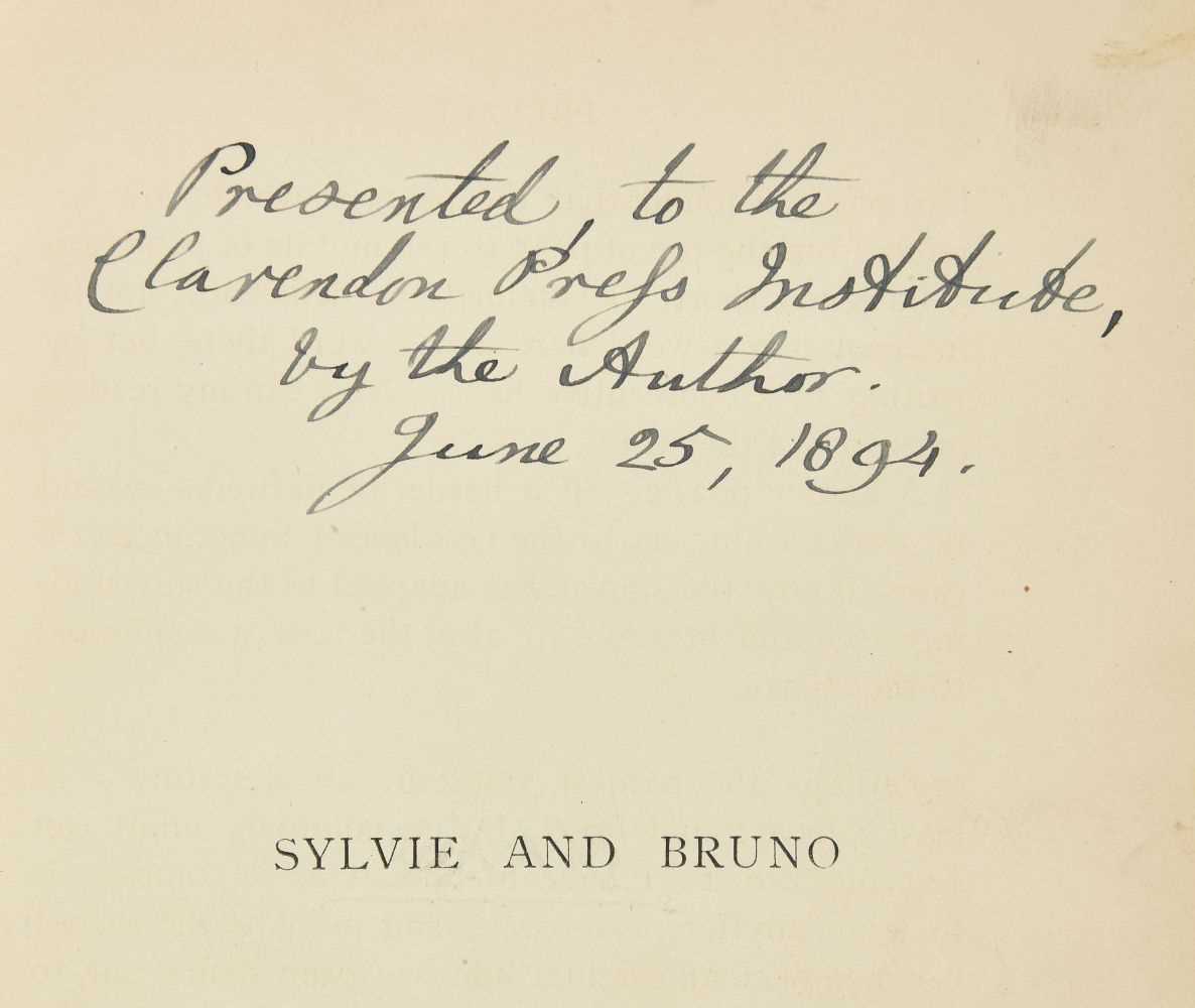 Lot 496 - Dodgson (Charles Lutwidge, 'Lewis Carroll'). Sylvie and Bruno, 6 volumes, 1889-93