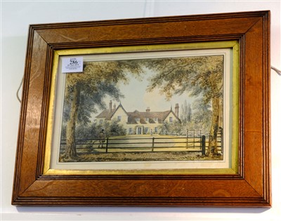 Lot 286 - Harraden (Richard Bankes, 1778-1862). Two views in Cambridgeshire, 1823