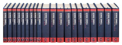 Lot 737 - Orwell (George). Complete Works, 20 volumes, 1997-98
