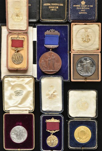 Lot 434 - Cookery Medals