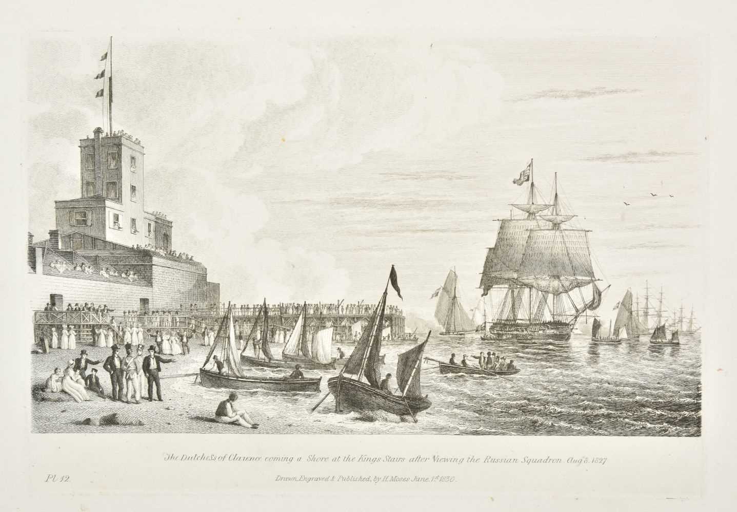 Lot 56 - Moses (Henry). Visit of William the Fourth... To Portsmouth, [1831]