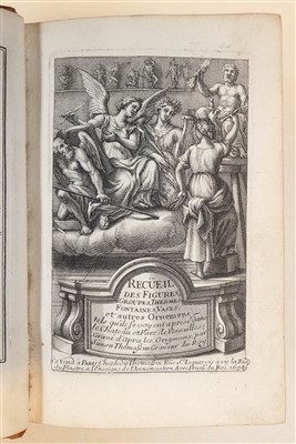 Lot 130 - Thomassin (Simon). Recueil des figures ... de Versailles, 1st edition, 1694