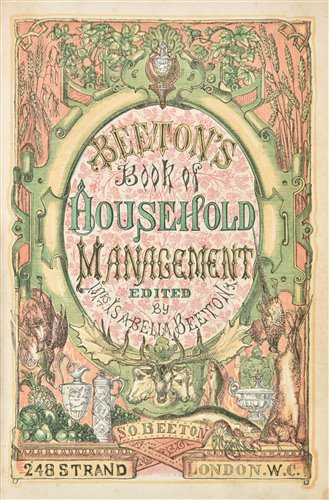 Lot 424 - Beeton (Isabella). The Book of Household Management, 1st edition, 1861