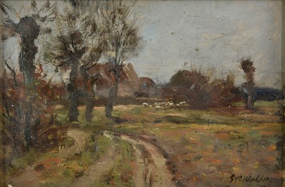 Lot 351 - Walton (Edward, Arthur, 1860-1922). Country lane