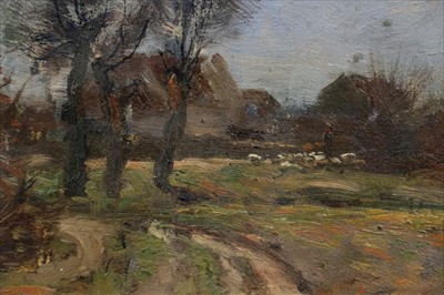 Lot 351 - Walton (Edward, Arthur, 1860-1922). Country lane