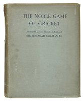 Lot 507 - Colman (Jeremiah). The Noble Game of Cricket, 1st edition, one of 150 copies, 1941
