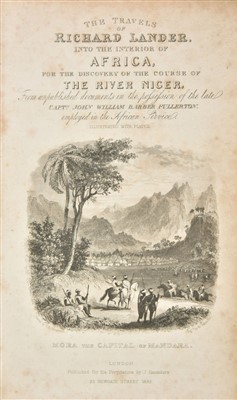 Lot 123 - Huish (Robert). The Travels of Richard and John Lander, 1836