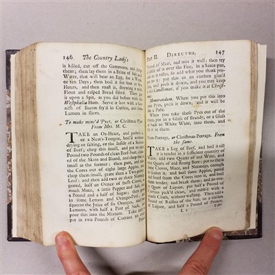 Lot 426 - Bradley (Richard). The Country Housewife and Lady's Director..., 6th edition, 1732