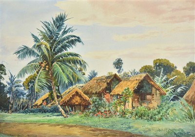 Lot 233 - Wyatt (Augustus Charles, 1863-1933). Near Guapo, Trinidad, watercolour