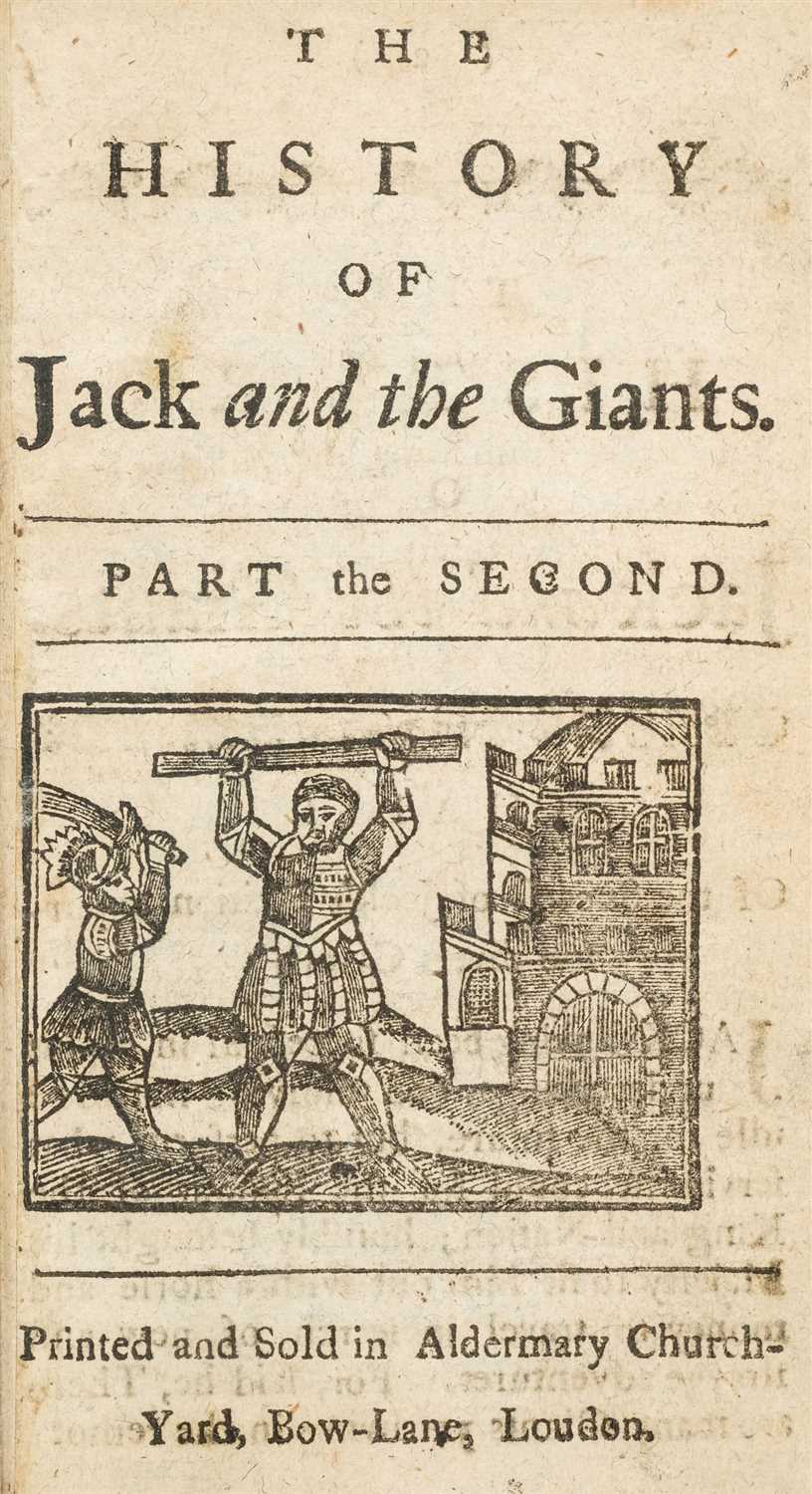 Lot 232 - Chapbook. The History of Jack and the Giants, between circa 1754 and 1770