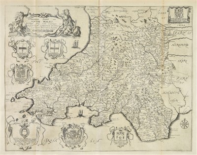 Lot 40 - Blome (Richard). Britannia, 1673