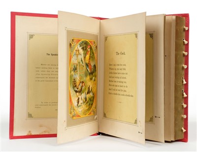 Lot 523 - The Speaking Picture Book. A New Picture Book with Characteristical Voices, circa 1880