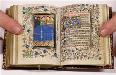 Lot 1 - Book of Hours (Use of Rome). Illuminated manuscript, circa 1450