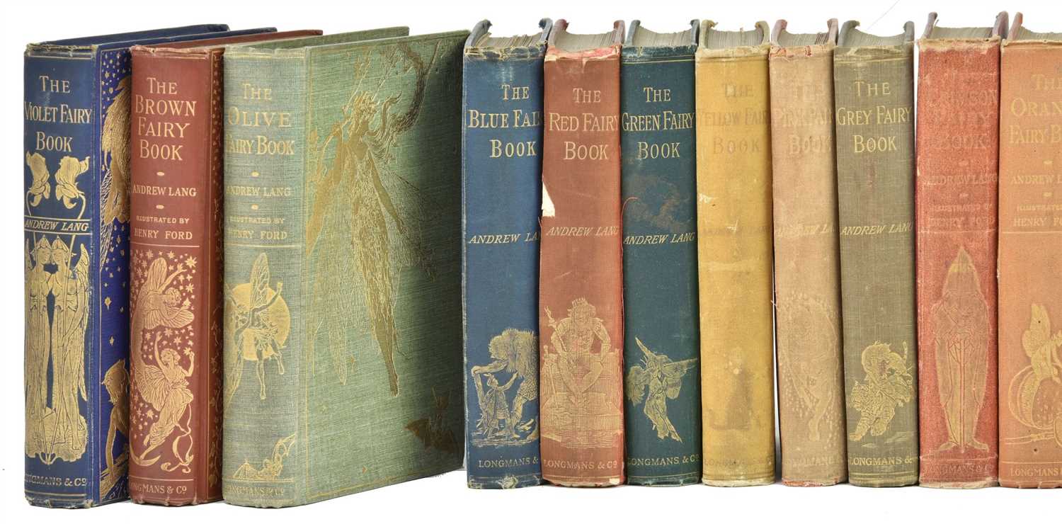 Lot 423 - Lang (Andrew). The Fairy Books, 1889-1910