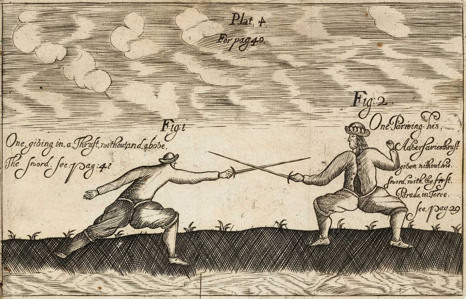 Hope (Sir William). The Compleat Fencing-Master, 1697