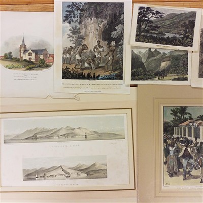 Lot 232 - West Indies. Collection of 70 prints, 19th century