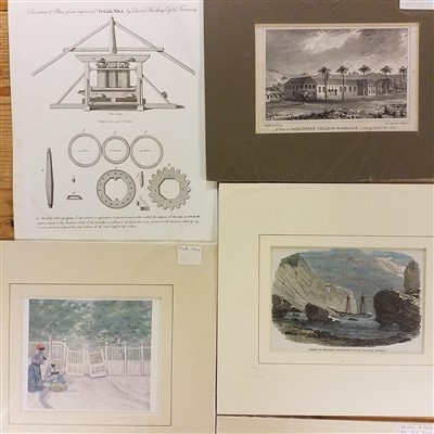 Lot 232 - West Indies. Collection of 70 prints, 19th century